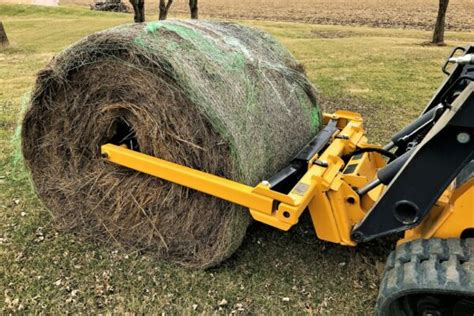 skid steer bale unroller for sale|round bale unwinder for sale.